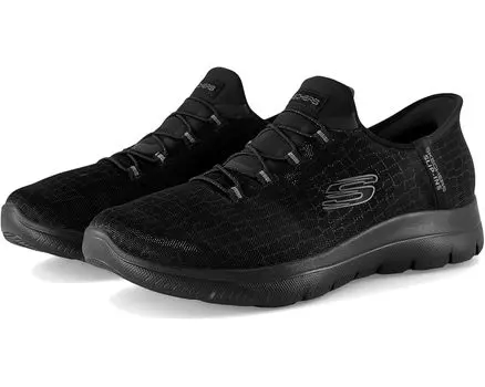 Кроссовки SKECHERS Summits-Classy Night Hands Free Slip-Ins, черный