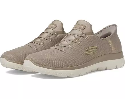 Кроссовки SKECHERS Summits-Classy Night Hands Free Slip-Ins, цвет Taupe/Gold