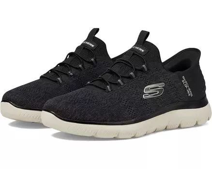 Кроссовки SKECHERS Summits Key Pace Hands Free Slip-In, черный