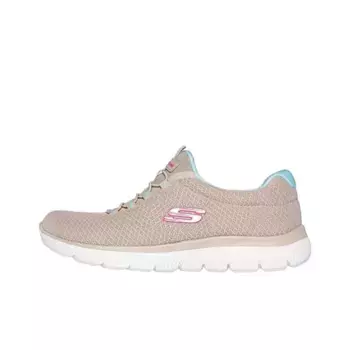 Кроссовки Skechers Summits Lifestyle Shoes Women's Low-top Beige/Blue, коричневый