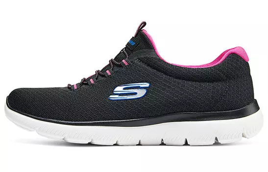 Кроссовки Skechers Summits Lifestyle Shoes Women's Low-top Red/Black, черный/красный