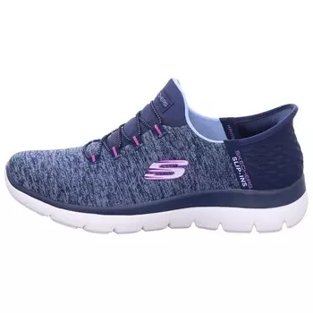 Кроссовки Skechers Summits Lifestyle Shoes Women's Low-top Navy, темно-синий