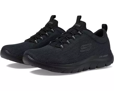 Кроссовки SKECHERS Summits Louvin, цвет Black/Black