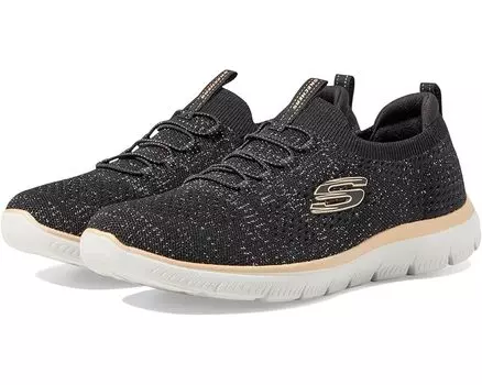 Кроссовки SKECHERS Summits Pixi Dust, цвет Black Rose Gold