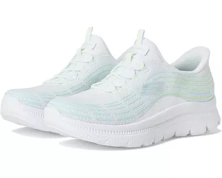 Кроссовки SKECHERS Summits Plus Hands Free Slip-INS, цвет White Multi