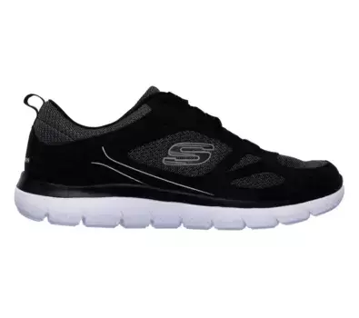 Кроссовки Skechers "Summits-South Rim", выполненные из современного материала, повседневная обувь, полуботинки, туфли на шнуровке, серый