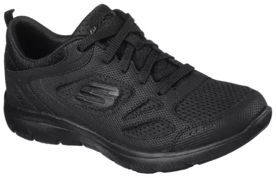 Кроссовки Skechers "SUMMITS-SUITED", мягкая стелька, повседневная обувь, полуботинки, туфли на шнуровке, черный