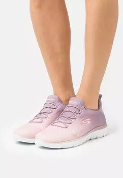 Кроссовки Skechers Summits, светло-лиловый / коралловый