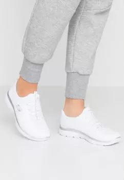 Кроссовки Skechers Summits Wide Fit, белый / серебристый