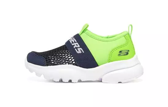 Кроссовки Skechers Toddler Shoes TD Low-top Blue/Green, зеленый