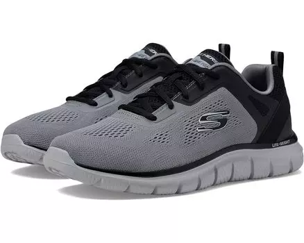 Кроссовки SKECHERS Track Broader, цвет Gray/Black