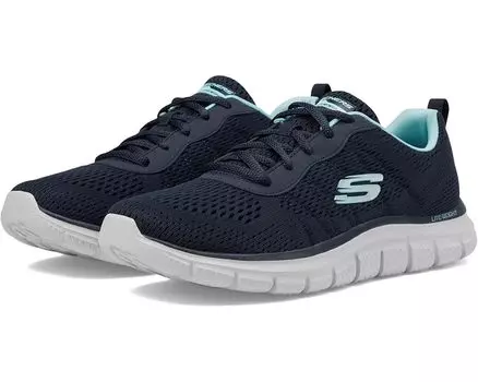 Кроссовки SKECHERS Track New Staple, цвет Navy Aqua