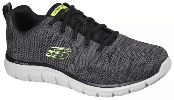 Кроссовки Skechers "TRACK", повседневная обувь, полуботинки, туфли на шнуровке с мягкой стелькой, серый