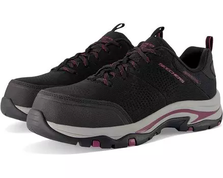 Кроссовки SKECHERS Trego - Astallet Comp Toe, черный
