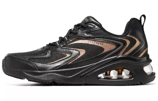 Кроссовки Skechers Tres-Air 'Shimm Airy - Black Rose Gold' Women's