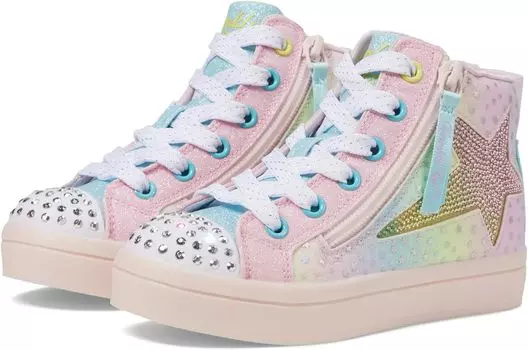 Кроссовки Skechers Twi-Lites 2.0 - Star Zips 314398L, цвет Pink/Multi