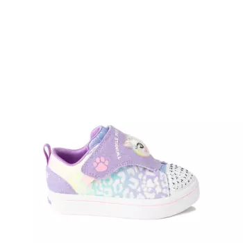 Кроссовки Skechers Twi-Lites Twinkle Pets Glitter Cat — для малышей, лаванда