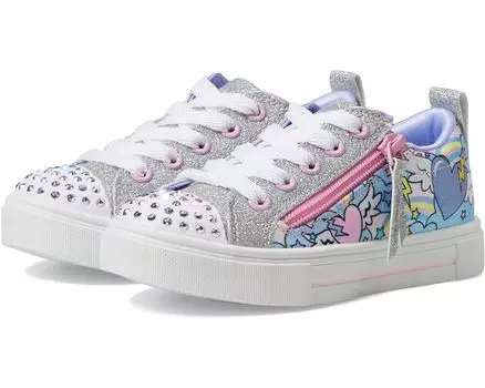 Кроссовки Skechers Twinkle Sparks - Flying Hearts 314805L, серебряный/мульти