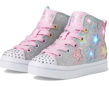Кроссовки Skechers Twinkle Toe-Twi-Lites 2.0 314455L, серебряный/мульти