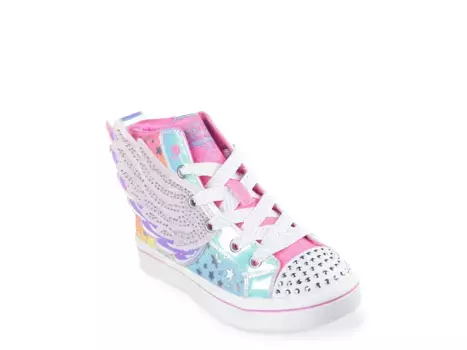 Кроссовки Skechers Twinkle Toes Twi-Lites 2.0 Dreamy Wings — детские, разноцветные