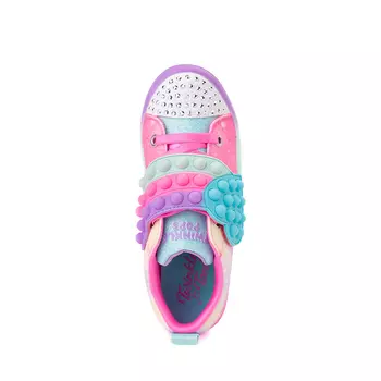 Кроссовки Skechers Twinkle Toes Twi-Lites 2.0 Heart Pops Sneaker, цвет Pink/Multicolor