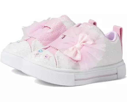 Кроссовки Skechers Twinkle Toes: Twinkle Sparks 314778N, белый/розовый