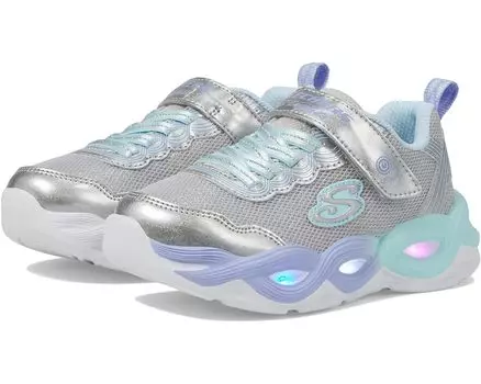 Кроссовки Skechers Twisty Glow 303717L, серебряный/мульти