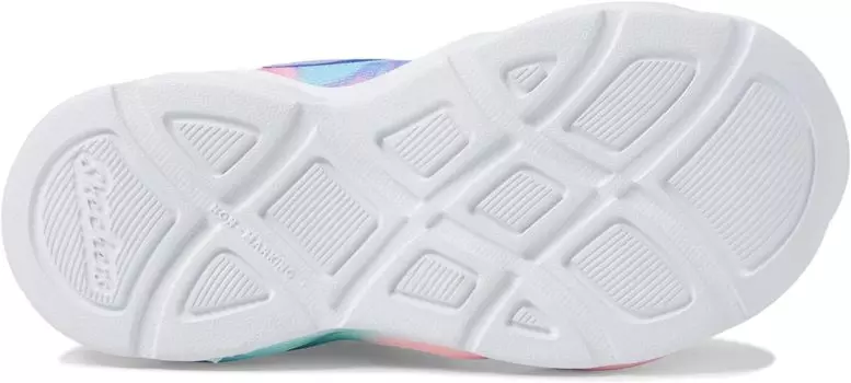 Кроссовки Skechers Twisty Glow - Sorbet Swirl 303716L Light Up Sneaker, цвет Periwinkle/Multi