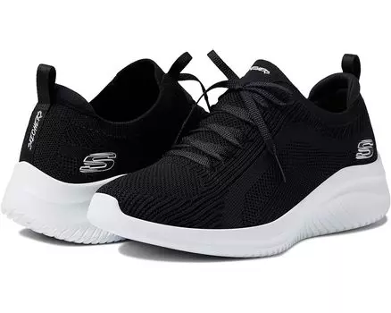 Кроссовки SKECHERS Ultra Flex 3.0 - Big Plan, цвет Black/White