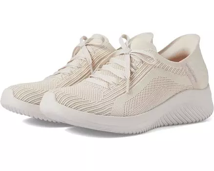 Кроссовки SKECHERS Ultra Flex 3.0 - Brilliant Hands Free Slip-Ins, цвет Natural