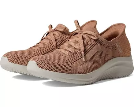 Кроссовки SKECHERS Ultra Flex 3.0 - Brilliant Hands Free Slip-Ins, цвет Tan