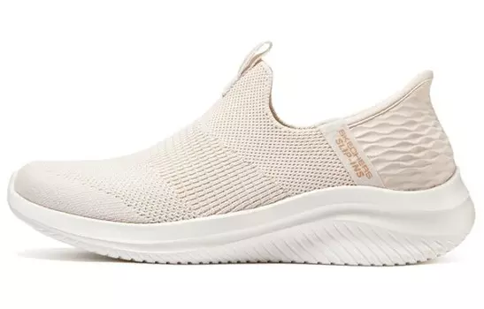 Кроссовки Skechers Ultra Flex 3.0 Lifestyle Shoes Women's Low-top Beige/White, цвет Natural