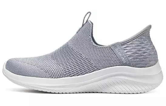 Кроссовки Skechers Ultra Flex 3.0 Lifestyle Shoes Women's Low-top Light Gray, светло-серый