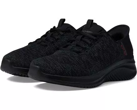 Кроссовки SKECHERS Ultra Flex 3.0 New Arc Hands Free Slip-Ins, цвет Black/Black