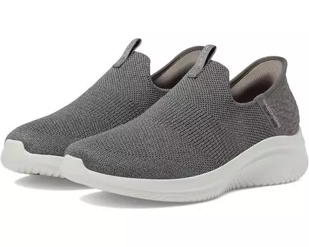 Кроссовки SKECHERS Ultra Flex 3.0 - Smooth Step Hands Free Slip-Ins, цвет Gray