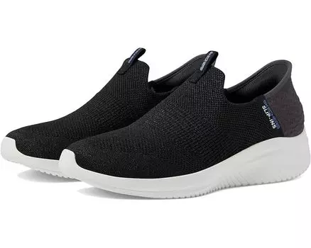 Кроссовки SKECHERS Ultra Flex 3.0 - Smooth Step Hands Free Slip-Ins, черный