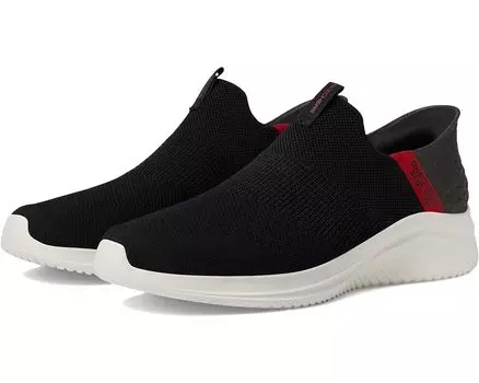 Кроссовки SKECHERS Ultra Flex 3.0 Viewpoint Hands Free Slip-Ins, цвет Black/Red