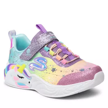 Кроссовки Skechers Unicorn Dreams 302311L/PRMT Purple Multi, цвет