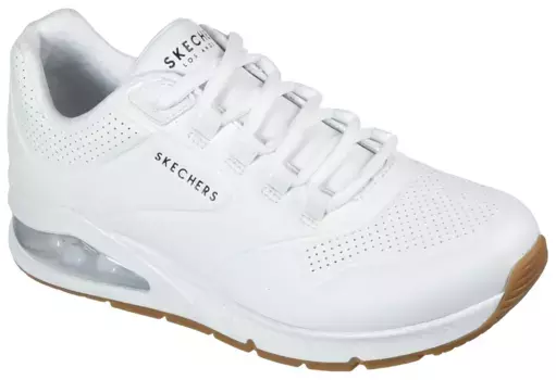 Кроссовки Skechers "UNO 2-AIR AROUND YOU", с воздушными камерами Skech-Air, повседневная обувь, полуботинки, туфли на шнуровке, белый