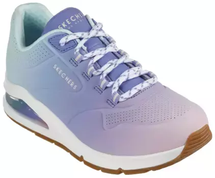 Кроссовки Skechers "UNO 2 OMBRE AWAY", в ярком цветовом сочетании, повседневная обувь, полуботинки, туфли на шнуровке, синий