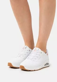 Кроссовки Skechers Uno, белый / розовое золото