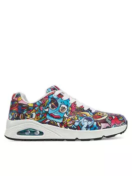 Кроссовки Skechers Uno - Color Doodle 183500/MLT, мультиколор