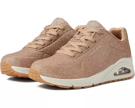 Кроссовки SKECHERS Uno - Glitter Bomb, цвет Rose Gold
