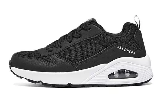 Кроссовки Skechers Uno Kids Skateboarding Shoes GS, черный