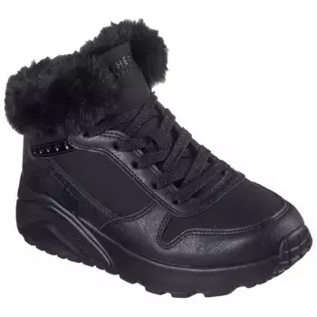 Кроссовки Skechers «Uno Lite - Comfort Collar», ботинки на шнуровке, зимние ботинки, высокие кроссовки на утепляющей подкладке, цвет schwarz-uni