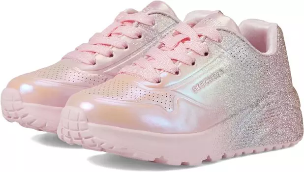 Кроссовки Skechers Uno Lite - Metallic Shimmers 310393L, цвет Light Pink/Multi