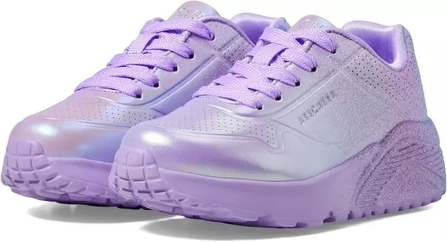 Кроссовки Skechers Uno Lite - Metallic Shimmers 310393L, цвет Lavendar/Multi