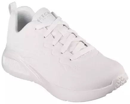 Кроссовки Skechers "UNO LITE", монохромные, повседневная обувь, полуботинки, туфли на шнуровке, белый
