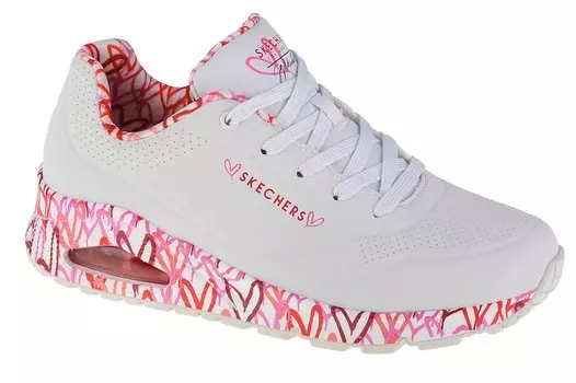Кроссовки Skechers Uno Loving Love, белый