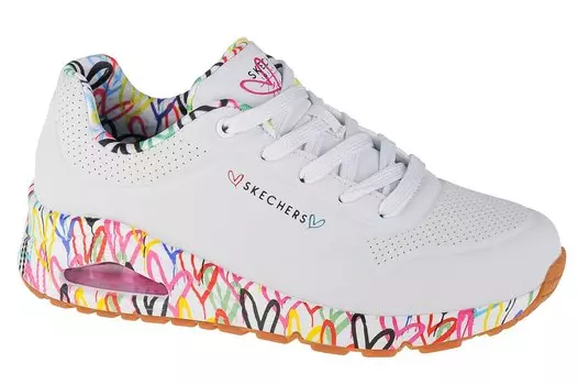 Кроссовки Skechers Uno Loving Love, белый